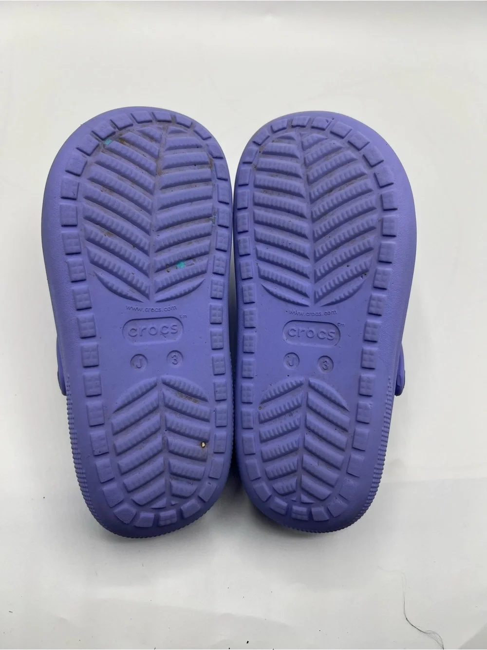 CROCS Kids Lightweight Clog in Lavender with Fun Jibbitz